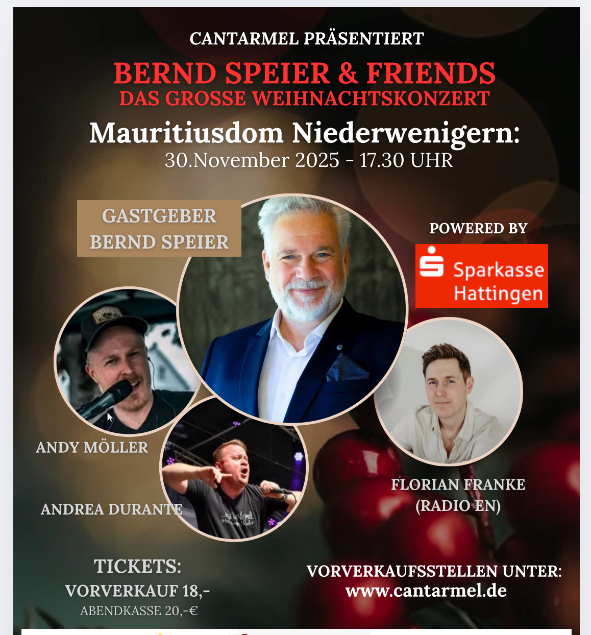 Bernd Speier and Friends (Andy Möller, Andrea Durante und Flo Franke)